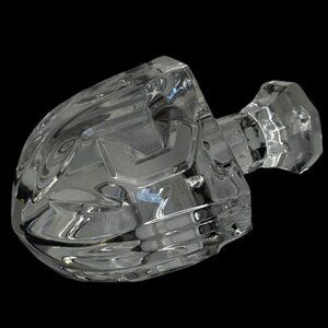 Rosenthal Classic Judaica Jewish Dreidel 3.5” Cut Crystal Glass Hanukkah Vtg